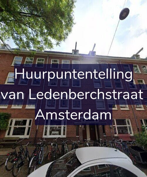 Foto gevel Huurpuntentelling voor Gillis van Ledenberchstraat 41-H, Amsterdam