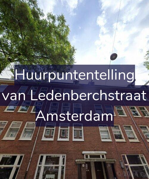 Foto gevel Huurpuntentelling voor Gillis van Ledenberchstraat 41-2, Amsterdam