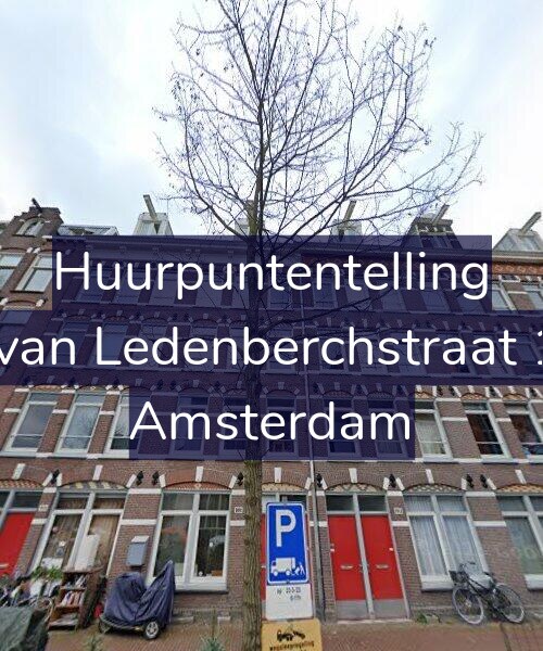 Foto gevel Huurpuntentelling voor Gillis van Ledenberchstraat 101-1, Amsterdam