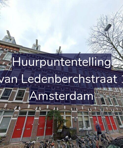 Foto gevel Huurpuntentelling voor Gillis van Ledenberchstraat 123-3, Amsterdam