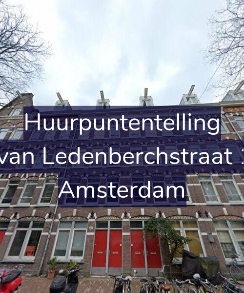 Foto gevel Huurpuntentelling voor Gillis van Ledenberchstraat 121-1, Amsterdam
