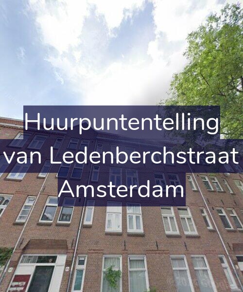 Foto gevel Huurpuntentelling voor Gillis van Ledenberchstraat 15-3, Amsterdam