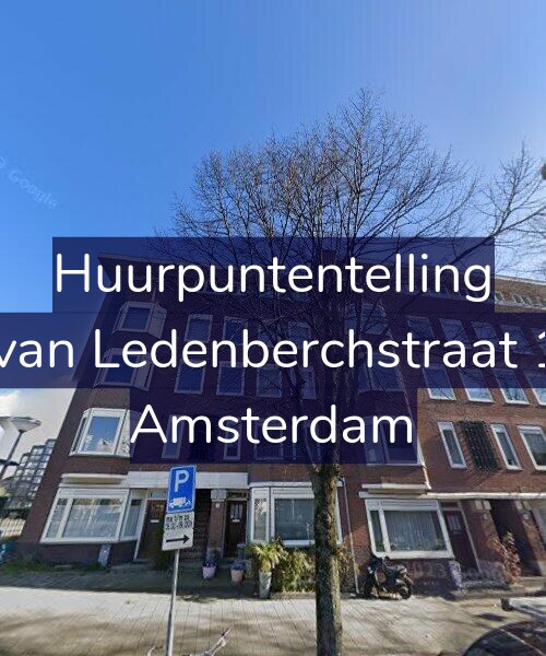 Foto gevel Huurpuntentelling voor Gillis van Ledenberchstraat 120-C, Amsterdam