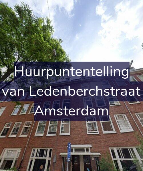 Foto gevel Huurpuntentelling voor Gillis van Ledenberchstraat 33-3, Amsterdam