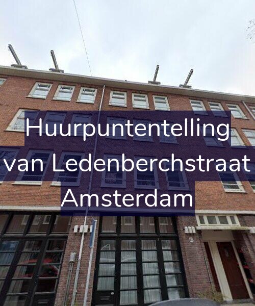 Foto gevel Huurpuntentelling voor Gillis van Ledenberchstraat 42-2, Amsterdam
