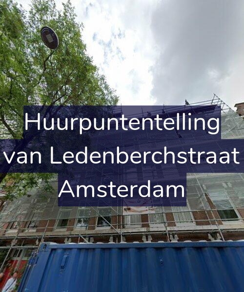 Foto gevel Huurpuntentelling voor Gillis van Ledenberchstraat 87-3, Amsterdam