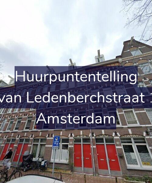 Foto gevel Huurpuntentelling voor Gillis van Ledenberchstraat 113-2, Amsterdam