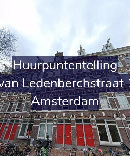 Foto gevel Huurpuntentelling voor Gillis van Ledenberchstraat 129-3, Amsterdam