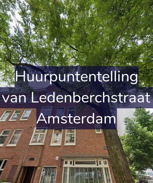 Foto gevel Huurpuntentelling voor Gillis van Ledenberchstraat 53-2, Amsterdam