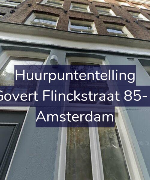 Foto gevel Huurpuntentelling voor Govert Flinckstraat 85-1, Amsterdam