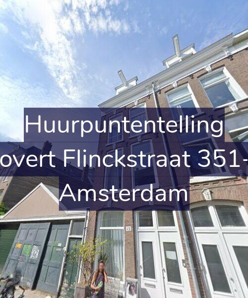 Foto gevel Huurpuntentelling voor Govert Flinckstraat 351-1, Amsterdam