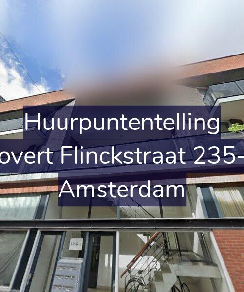 Foto gevel Huurpuntentelling voor Govert Flinckstraat 235-D, Amsterdam