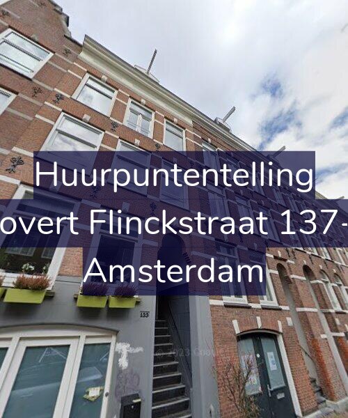 Foto gevel Huurpuntentelling voor Govert Flinckstraat 137-E, Amsterdam