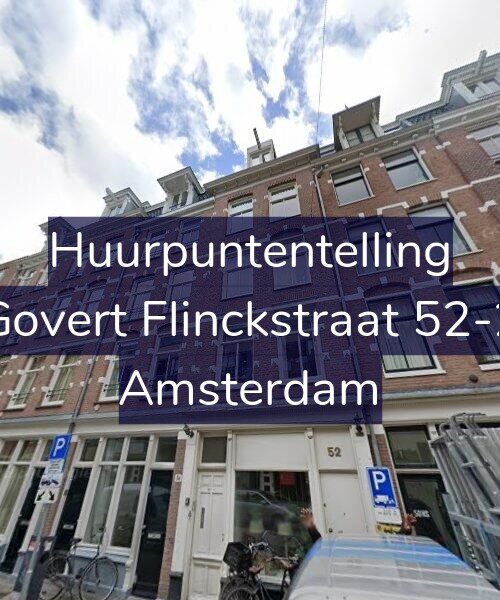 Foto gevel Huurpuntentelling voor Govert Flinckstraat 52-2, Amsterdam