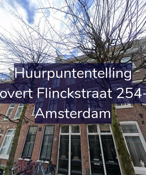 Foto gevel Huurpuntentelling voor Govert Flinckstraat 254-1, Amsterdam