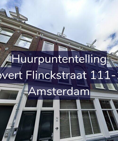 Foto gevel Huurpuntentelling voor Govert Flinckstraat 111-1V, Amsterdam