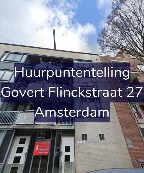Foto gevel Huurpuntentelling voor Govert Flinckstraat 27, Amsterdam