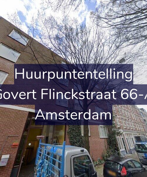 Foto gevel Huurpuntentelling voor Govert Flinckstraat 66-A, Amsterdam