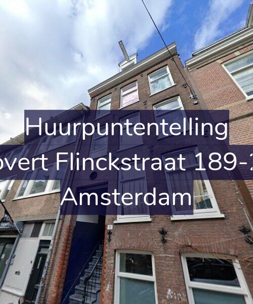 Foto gevel Huurpuntentelling voor Govert Flinckstraat 189-2V, Amsterdam