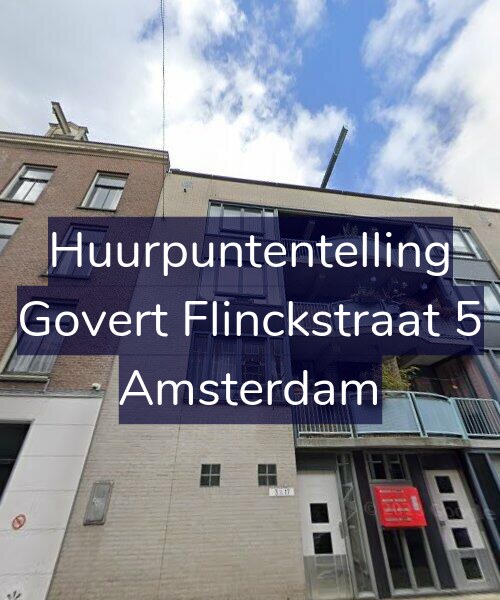 Foto gevel Huurpuntentelling voor Govert Flinckstraat 5, Amsterdam