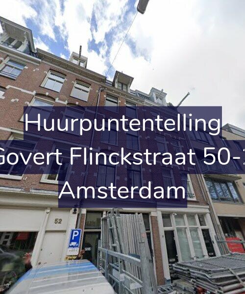 Foto gevel Huurpuntentelling voor Govert Flinckstraat 50-2, Amsterdam