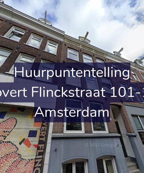 Foto gevel Huurpuntentelling voor Govert Flinckstraat 101-1A, Amsterdam