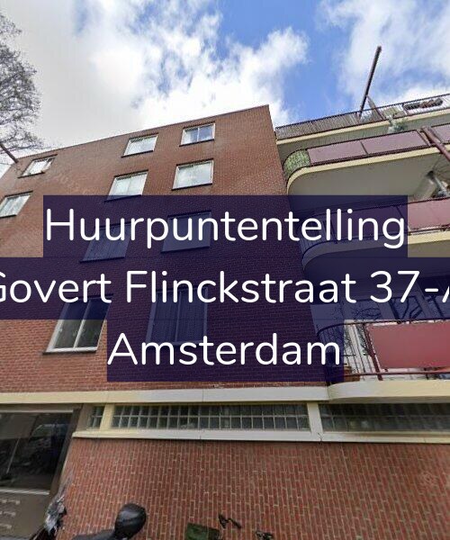 Foto gevel Huurpuntentelling voor Govert Flinckstraat 37-A, Amsterdam