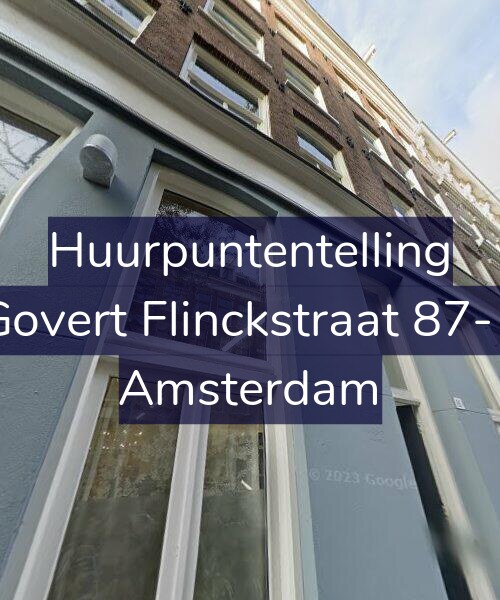 Foto gevel Huurpuntentelling voor Govert Flinckstraat 87-1, Amsterdam