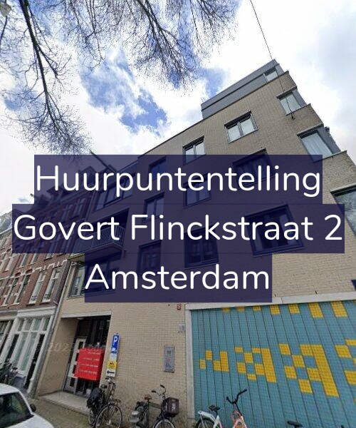 Foto gevel Huurpuntentelling voor Govert Flinckstraat 2, Amsterdam