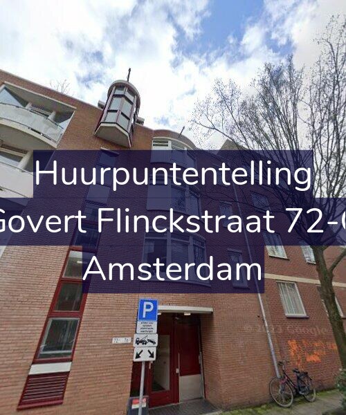 Foto gevel Huurpuntentelling voor Govert Flinckstraat 72-C, Amsterdam