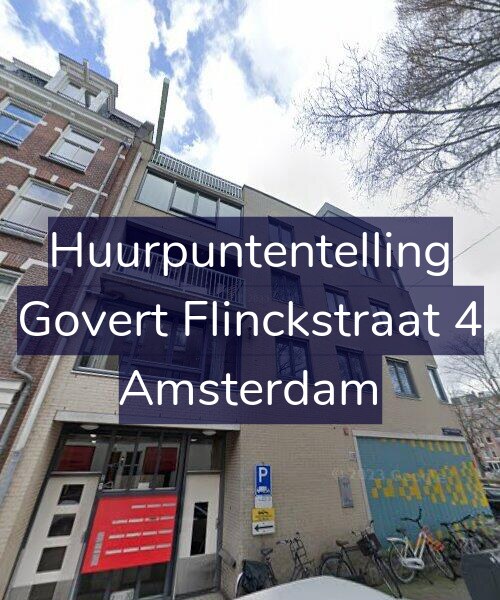 Foto gevel Huurpuntentelling voor Govert Flinckstraat 4, Amsterdam