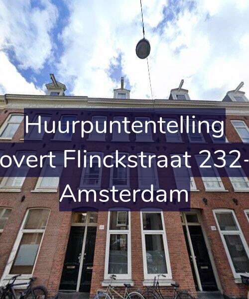 Foto gevel Huurpuntentelling voor Govert Flinckstraat 232-2, Amsterdam