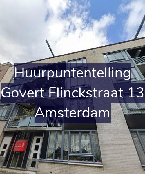 Foto gevel Huurpuntentelling voor Govert Flinckstraat 13, Amsterdam