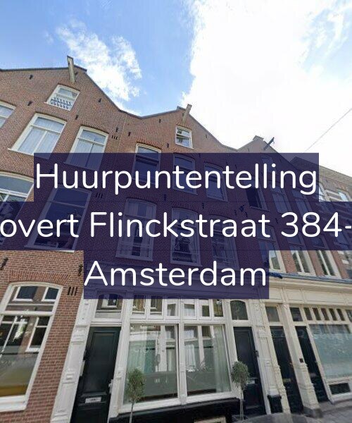 Foto gevel Huurpuntentelling voor Govert Flinckstraat 384-1, Amsterdam