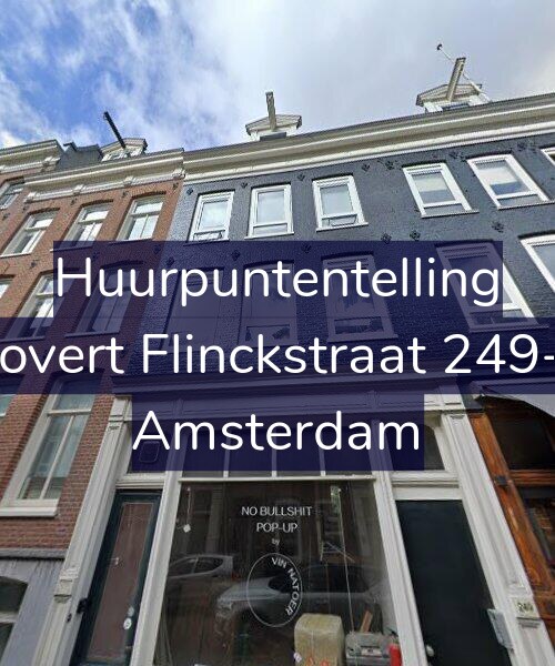 Foto gevel Huurpuntentelling voor Govert Flinckstraat 249-1, Amsterdam