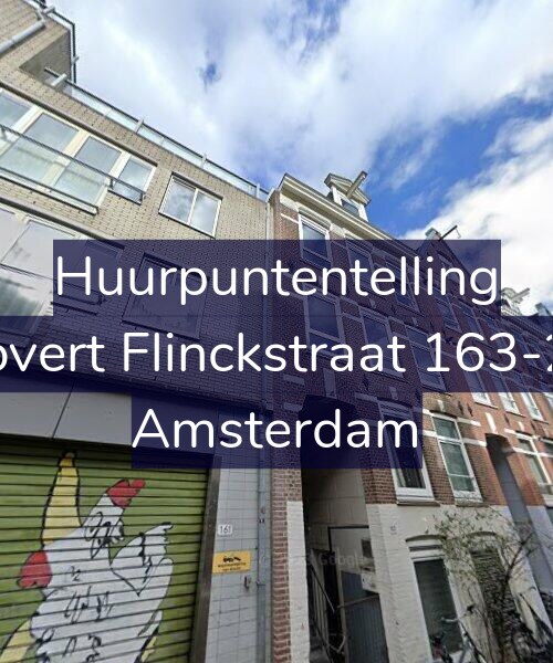 Foto gevel Huurpuntentelling voor Govert Flinckstraat 163-2V, Amsterdam