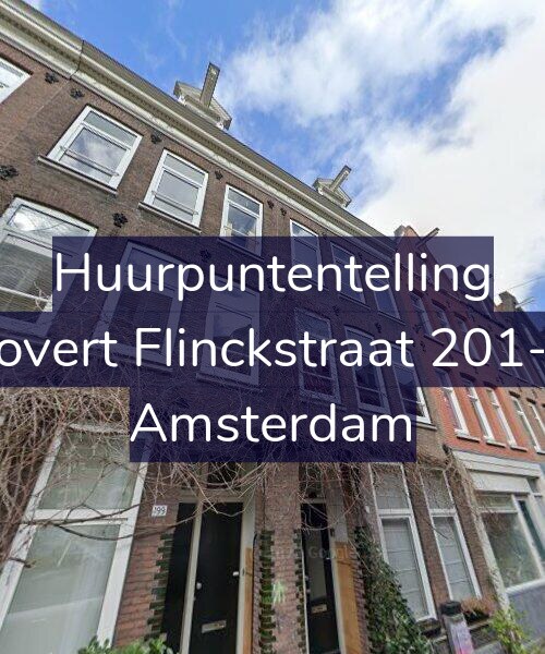 Foto gevel Huurpuntentelling voor Govert Flinckstraat 201-H, Amsterdam