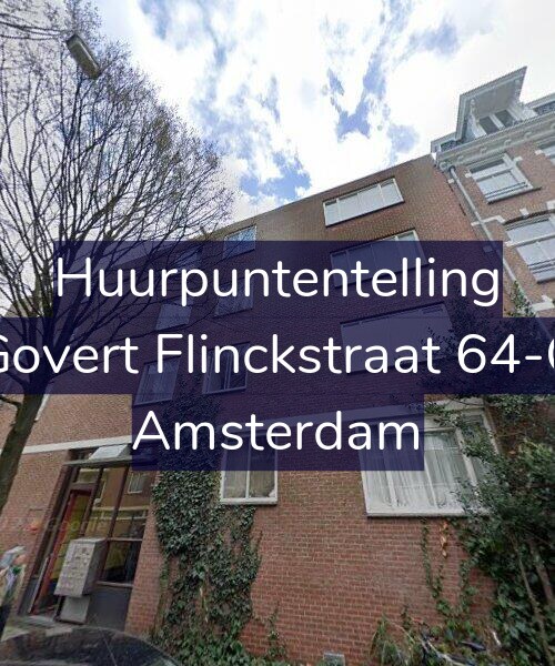 Foto gevel Huurpuntentelling voor Govert Flinckstraat 64-C, Amsterdam