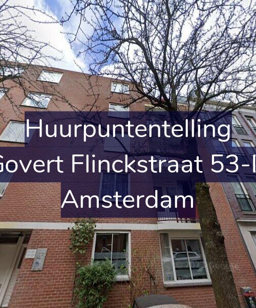 Foto gevel Huurpuntentelling voor Govert Flinckstraat 53-D, Amsterdam