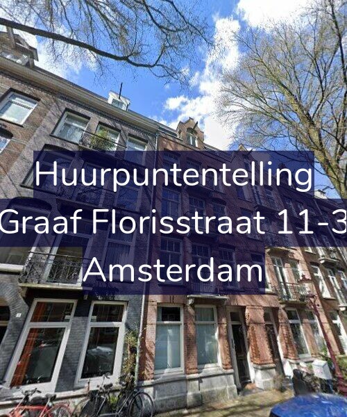 Foto gevel Huurpuntentelling voor Graaf Florisstraat 11-3, Amsterdam