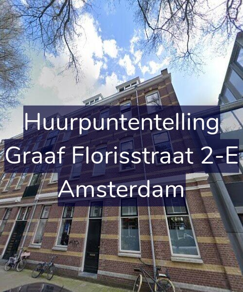 Foto gevel Huurpuntentelling voor Graaf Florisstraat 2-E, Amsterdam