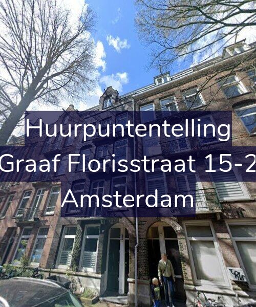 Foto gevel Huurpuntentelling voor Graaf Florisstraat 15-2, Amsterdam