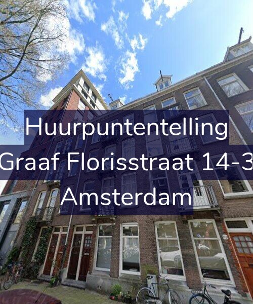 Foto gevel Huurpuntentelling voor Graaf Florisstraat 14-3, Amsterdam