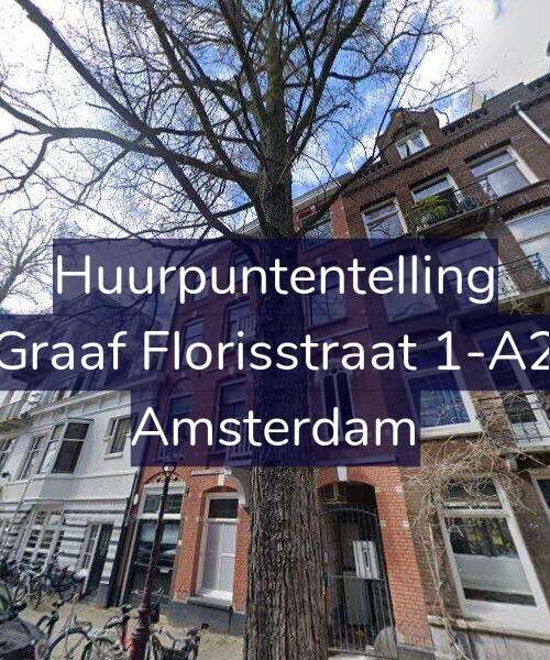 Foto gevel Huurpuntentelling voor Graaf Florisstraat 1-A2, Amsterdam