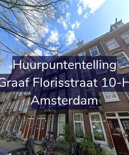 Foto gevel Huurpuntentelling voor Graaf Florisstraat 10-H, Amsterdam