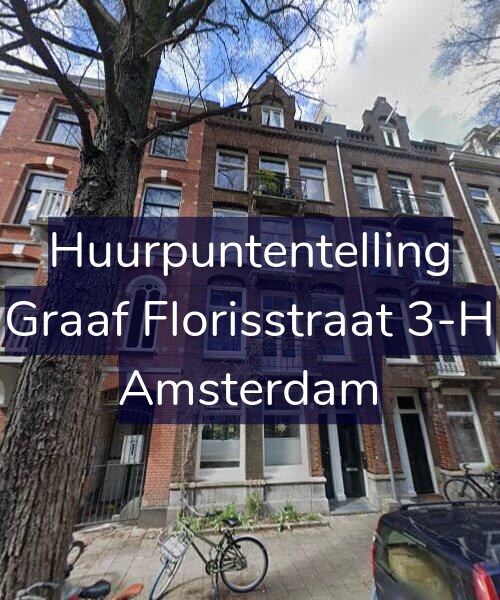 Foto gevel Huurpuntentelling voor Graaf Florisstraat 3-H, Amsterdam