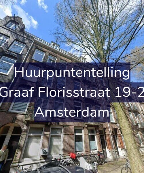 Foto gevel Huurpuntentelling voor Graaf Florisstraat 19-2, Amsterdam