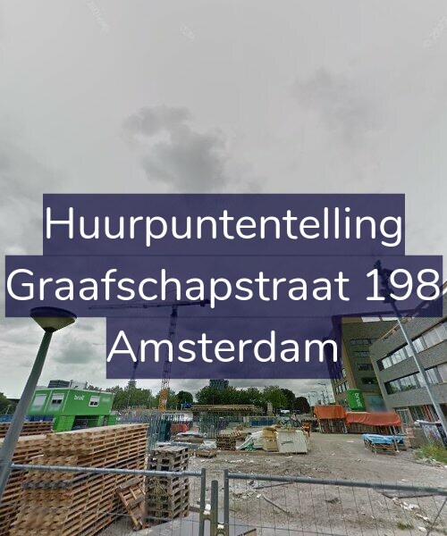 Foto gevel Huurpuntentelling voor Graafschapstraat 198, Amsterdam