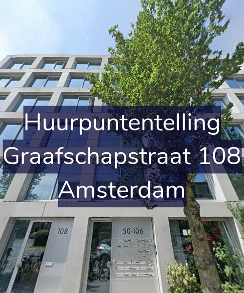 Foto gevel Huurpuntentelling voor Graafschapstraat 108, Amsterdam