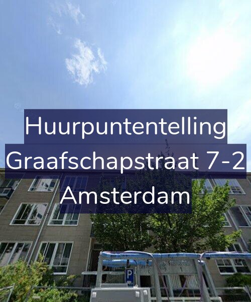 Foto gevel Huurpuntentelling voor Graafschapstraat 7-2, Amsterdam